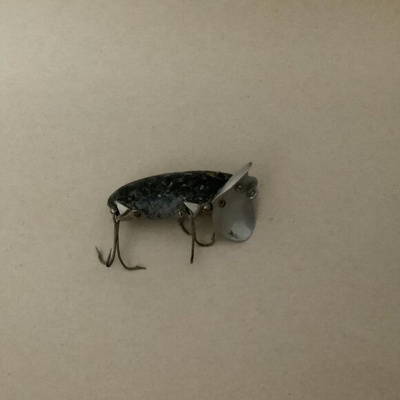 VINTAGE JITTERBUG WOODEN FISHING LURE FRED ARBOGAST - Picture 3 of 4